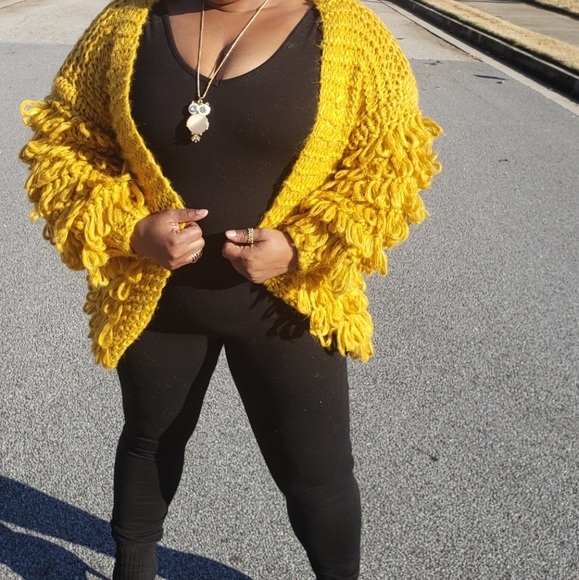 Shag Loop Cardigan - Picture 3 of 3